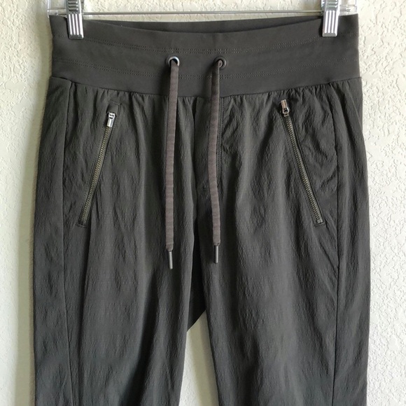 Athleta Trekkie North Joggers Green Grey 0 405726 - Picture 3 of 15